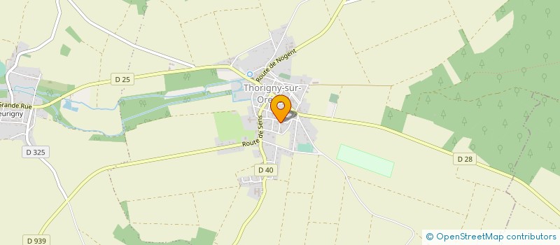 localisation de l'entreprise MICHAEL ROLLIN à THORIGNY-SUR-OREUSE