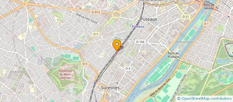 localisation de l'entreprise MICHAEL VAN HOECKE CONSEILS à SURESNES