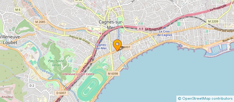localisation de l'entreprise MICHAELA à CAGNES-SUR-MER