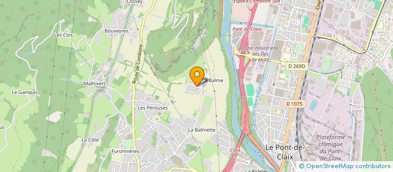 localisation de l'entreprise MICHAL  CLAIX