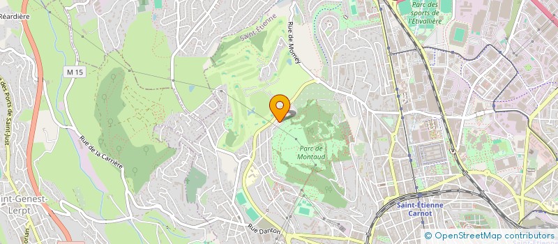 localisation de l'entreprise MICHALON SERVICES  SAINT-ETIENNE