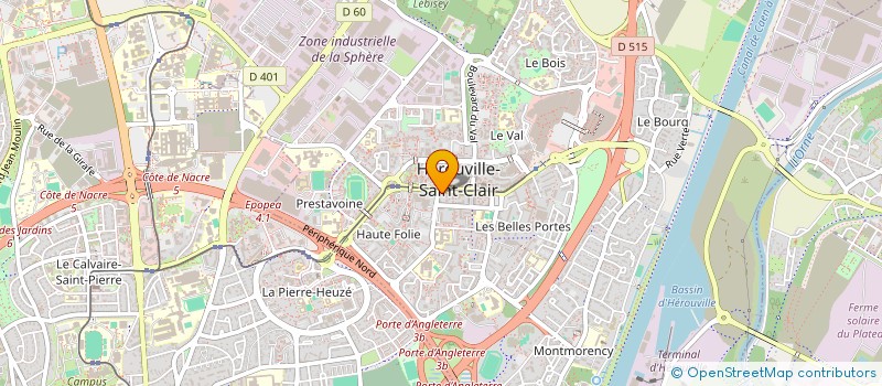 localisation de l'entreprise MICHALOWICZ  HEROUVILLE-SAINT-CLAIR