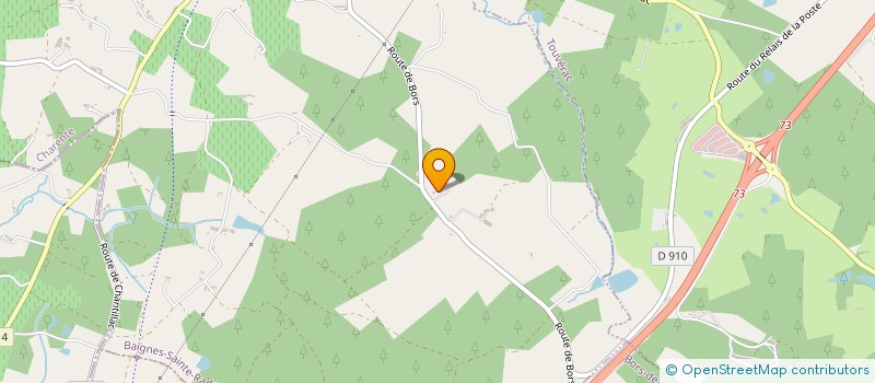 localisation de l'entreprise MICHANUEL SOLAIRE  BAIGNES-SAINTE-RADEGONDE