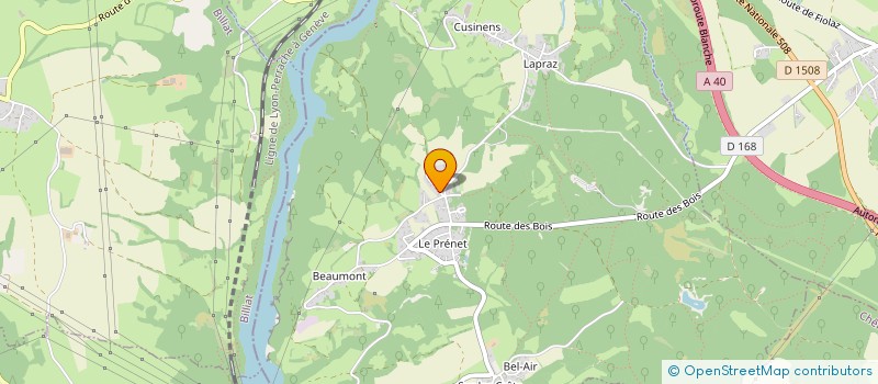 localisation de l'entreprise MICHARD GC  SAINT-GERMAIN-SUR-RHONE