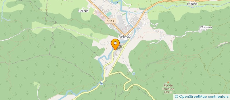localisation de l'entreprise MICHAU PERE ET FILS à BELESTA