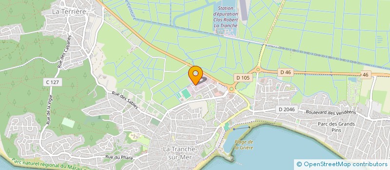 localisation de l'entreprise MICHAUD  LA TRANCHE-SUR-MER