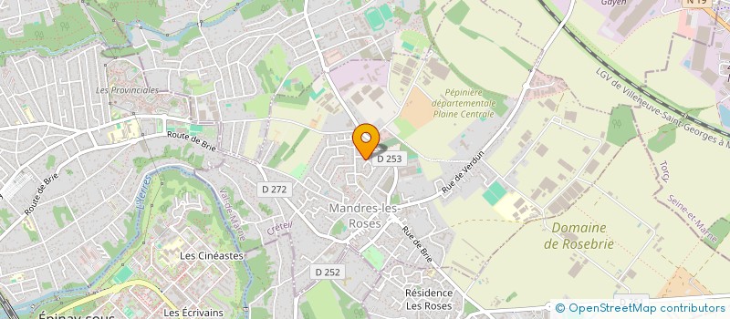 localisation de l'entreprise MICHAUD CONSULTING  MANDRES-LES-ROSES