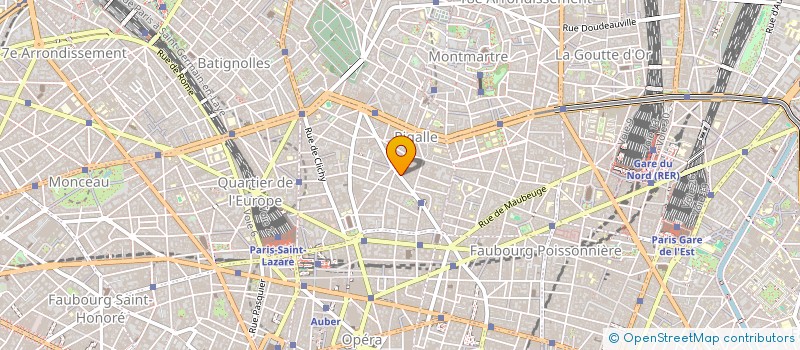 localisation de l'entreprise MICHAUD ET CIE  PARIS