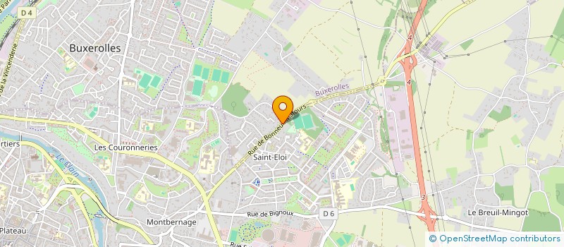 localisation de l'entreprise MICHAUDET  BUXEROLLES