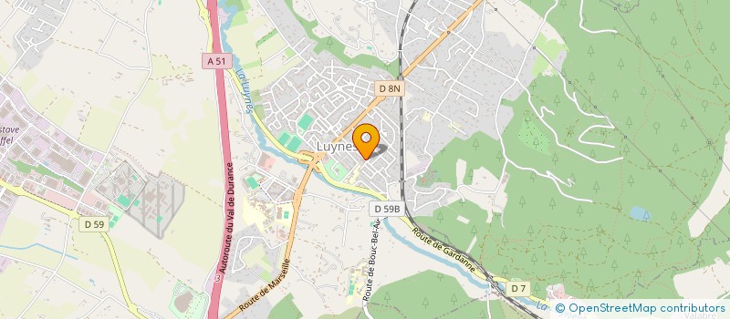 localisation de l'entreprise MICHAUT  AIX EN PROVENCE