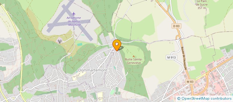 localisation de l'entreprise MICHAUX DEPRUN  ESSEY-LES-NANCY