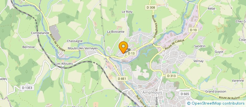 localisation de l'entreprise MICHAX  SAINT-JEAN-LA-BUSSIERE