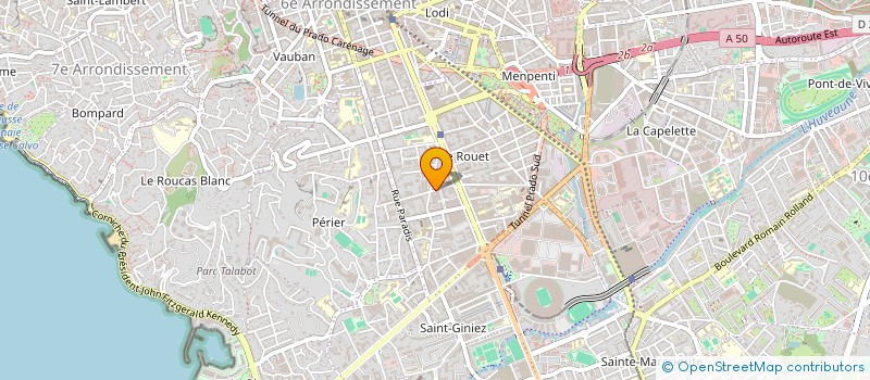localisation de l'entreprise MICHBO à MARSEILLE