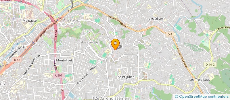 localisation de l'entreprise MICHEAU à MARSEILLE