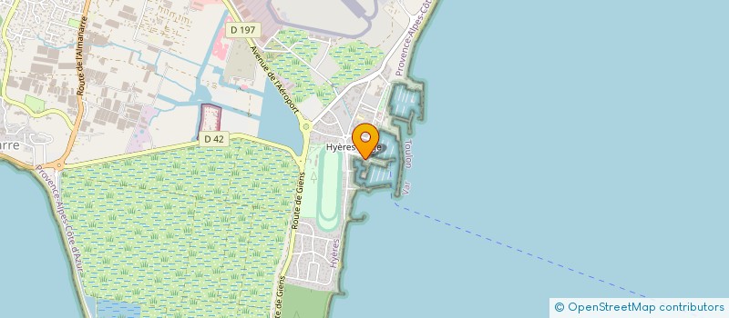 localisation de l'entreprise MICHEGUERRA à HYERES