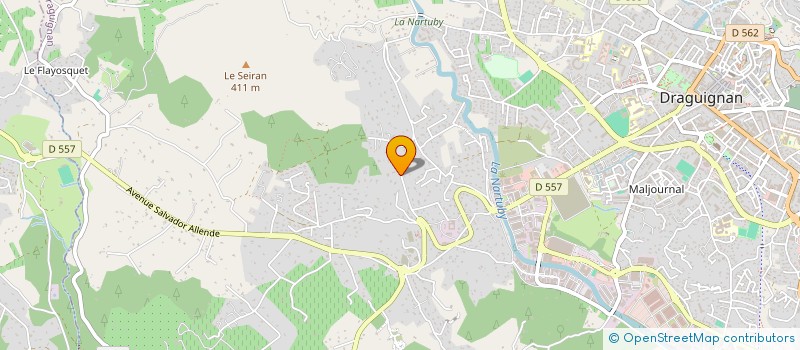 localisation de l'entreprise MICHEL  DRAGUIGNAN