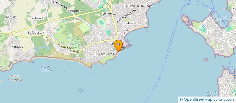 localisation de l'entreprise MICHEL  LARMOR-PLAGE