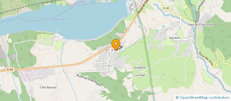 localisation de l'entreprise MICHEL  CROTS