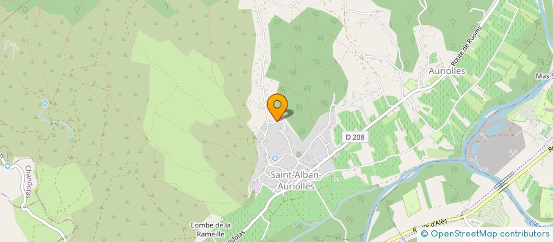 localisation de l'entreprise MICHEL à SAINT-ALBAN-AURIOLLES