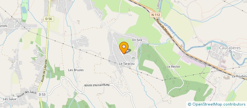 localisation de l'entreprise MICHEL  LABRUGUIERE