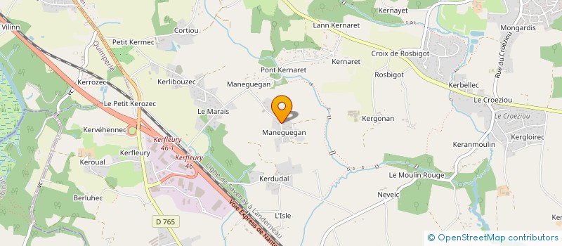 localisation de l'entreprise MICHEL  REDENE