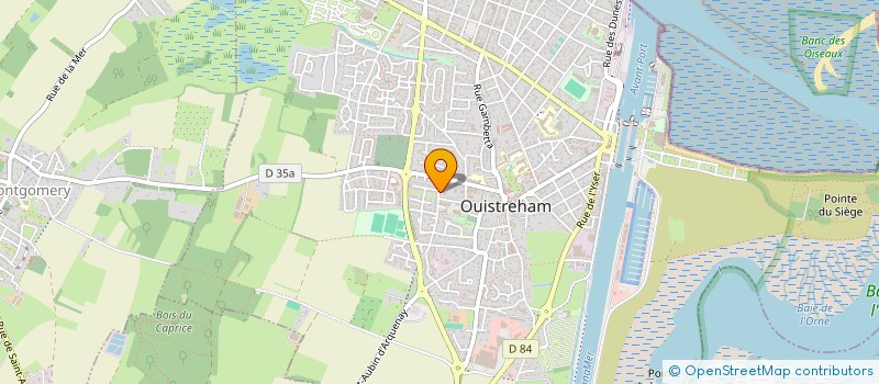 localisation de l'entreprise MICHEL ANGE  OUISTREHAM