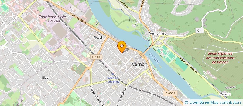 localisation de l'entreprise MICHEL ANGE DEVELOPPEMENT 1 à VERNON