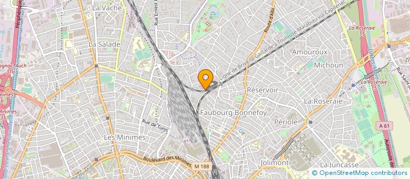 localisation de l'entreprise MICHEL ANGE SARL à TOULOUSE
