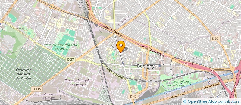 localisation de l'entreprise MICHEL AUTO VINTAGE  BOBIGNY