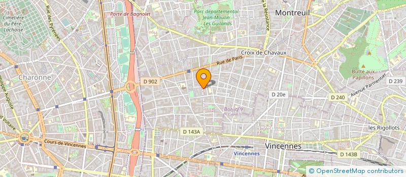 localisation de l'entreprise MICHEL BERNHOLC MUSIC B.SIDE à MONTREUIL