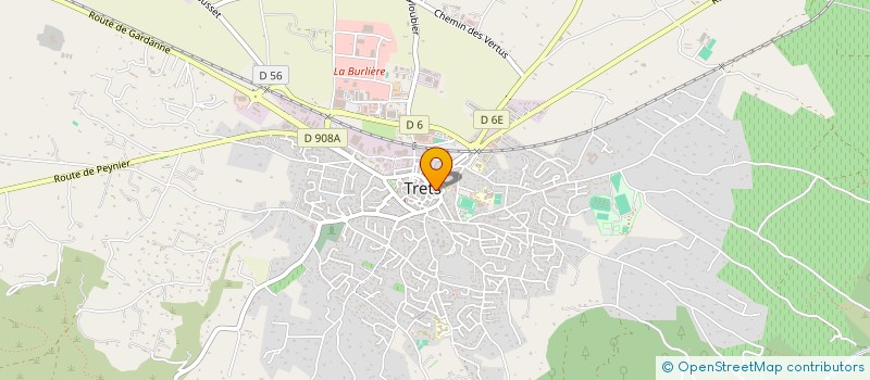 localisation de l'entreprise MICHEL BIENVENU à TRETS
