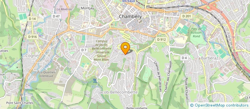 localisation de l'entreprise MICHEL & CAILLEUX-IMBERT  JACOB-BELLECOMBETTE