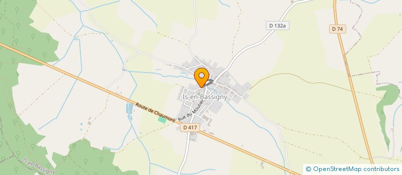 localisation de l'entreprise MICHEL CHARNOT LOGEROT à IS-EN-BASSIGNY