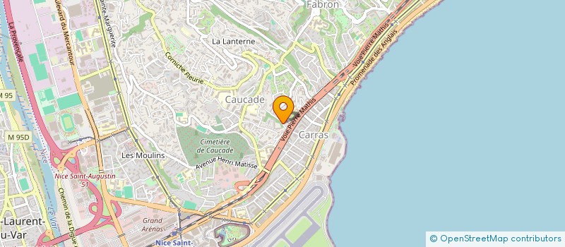 localisation de l'entreprise MICHEL CHAVEYRIAT  NICE