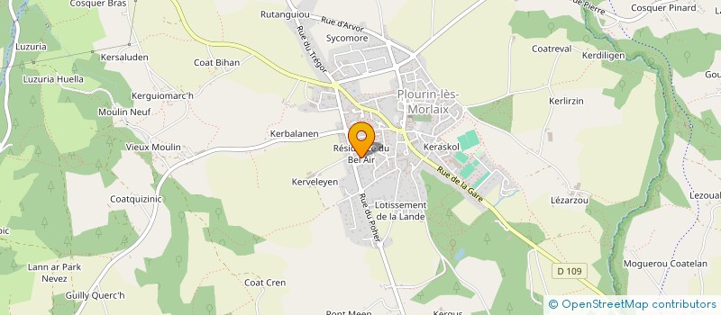 localisation de l'entreprise MICHEL COIFFURE  SAINT-MARTIN-DES-CHAMPS