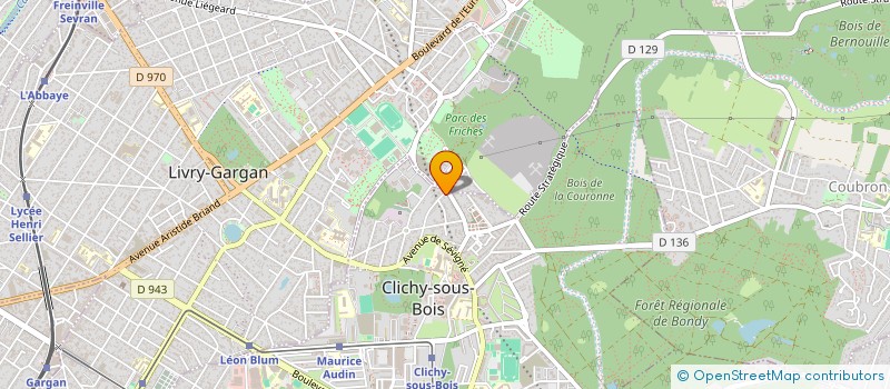 localisation de l'entreprise MICHEL COLESNIC à CLICHY-SOUS-BOIS