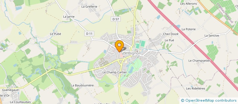 localisation de l'entreprise MICHEL COMMUNICATION HOLDING  LE BIGNON