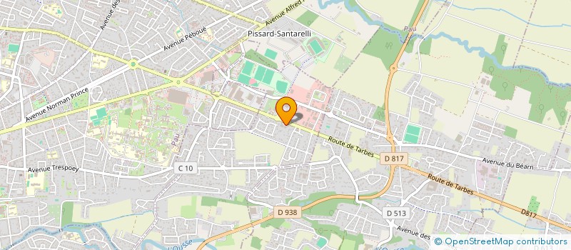 localisation de l'entreprise MICHEL COUFFY ARCHITECTE à BIZANOS