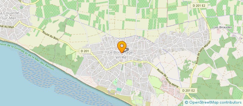 localisation de l'entreprise MICHEL DRON SARL  LE BOIS-PLAGE-EN-RE