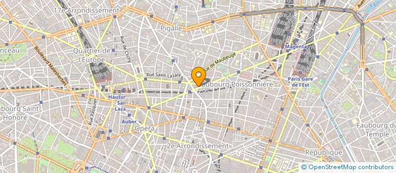 localisation de l'entreprise MICHEL DURAND à PARIS