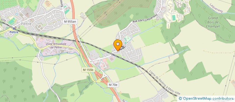 localisation de l'entreprise MICHEL ET CLAUDE BOURDEAUX  CHESNY