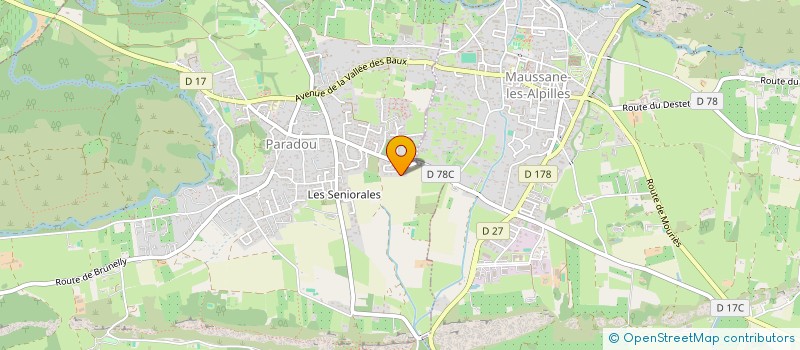 localisation de l'entreprise MICHEL ET FILLES  PARADOU