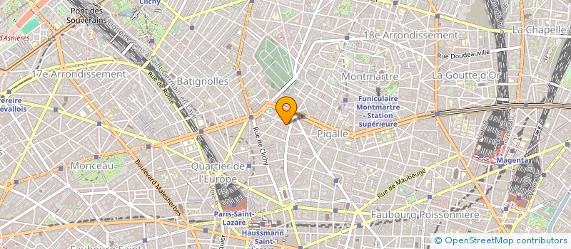 localisation de l'entreprise MICHEL FAGET ET CIE  PARIS