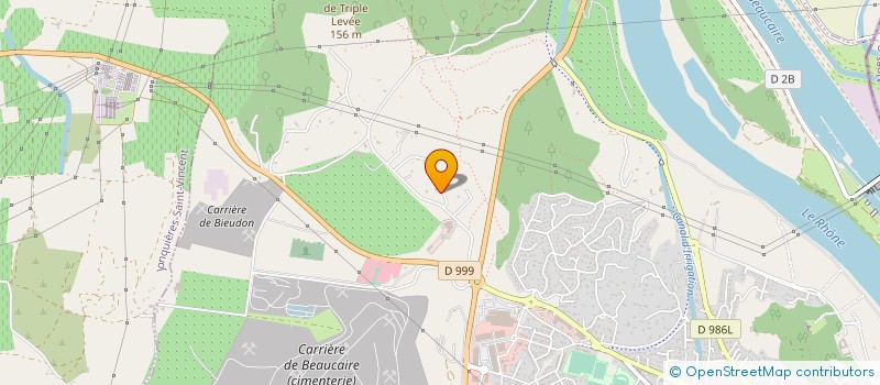 localisation de l'entreprise MICHEL FUNE-SERVICES  BEAUCAIRE