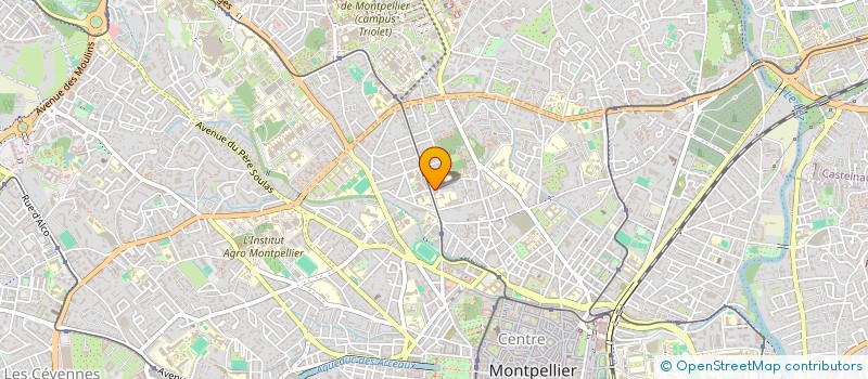 localisation de l'entreprise MICHEL GADAL CONSULTING à MONTPELLIER