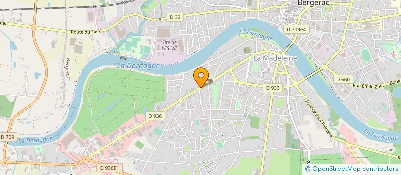 localisation de l'entreprise MICHEL GAUREL SOCIETE EN LIQUIDATION à BERGERAC