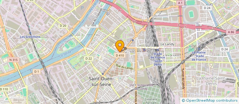 localisation de l'entreprise MICHEL GOUT IRENE  SAINT-DENIS