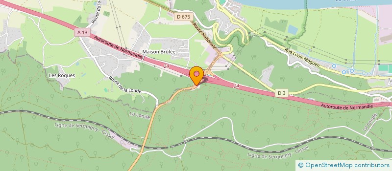 localisation de l'entreprise MICHEL GUICHARD SA  LA LONDE