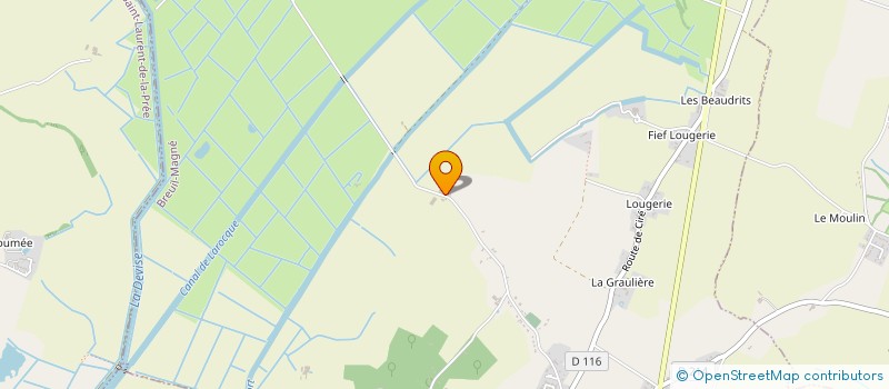 localisation de l'entreprise MICHEL GUILLOTEAU  BREUIL-MAGNE