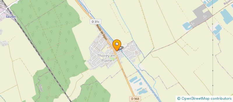 localisation de l'entreprise MICHEL HAIK à THOREY-EN-PLAINE